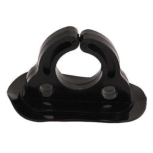 Soporte para remo de barco, clip inflable para kayak de goma y barco inflable, abrazadera de PVC con cuerda de seguridad, 4 unidades