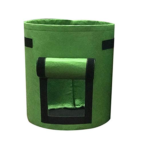 Preisvergleich Produktbild Peanutaod Süsskartoffel Pflanzbeutel Wachstumstüte Pflanzbeutel Beauty Pflanzbeutel Pflanzbaumbeutel Pflanzenwachstumstüte - Grasgrün - L