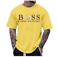 【Design】：This basic t shirts for man feature round neck, short sleeve, v neck, sleeveless, solid, printed, simple and generous. Plain t shirts men have classic and simple design. The athletic and causal T-shirt have moderate elasticity, loose lift st...