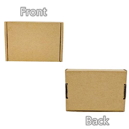 Small Corrugated Boxes Mailers 9×6.29×2 inch Kraft Corrugated Mailing