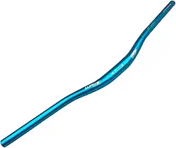 31.8 * 780mm tubo extrator velocidade mountain bike guidão cross liga de alumínio guidão swallow (Azul)