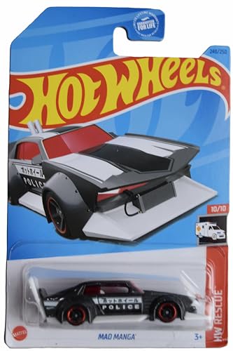 Hot Wheels Mad Manga, HW Rescue 10/10 [Gris] 248/250