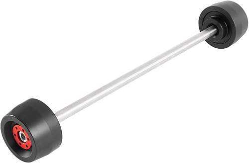 LVTFCO Motorcycle Frame Slider Motorcycle Front Axle Fork Sliders Wheel Fit for Kawasaki ZZR1400 ZX-14R Fit for VERSYS 650 1000 (Color Red)