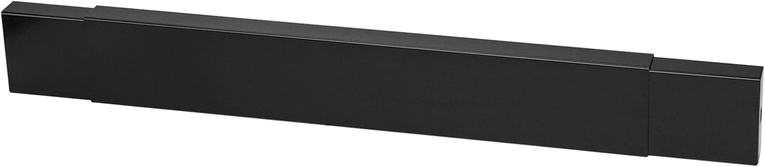 Stanbroil Smoke Guard for 28.5 to 48-Inch by 4-Inch Fireplaces, Black Powder-Coated Finish