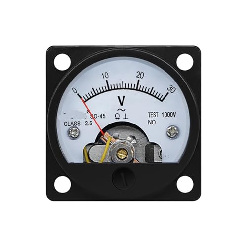 Voltmètre analogique CA SO-45 aiguille 15V indicateur tension