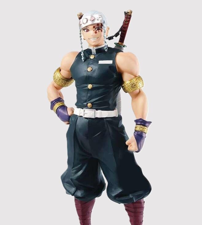 Image of Awestuffs Tengen Demon Slayer Action Figure Limited Edition (Tengen Uzui D Slayer)