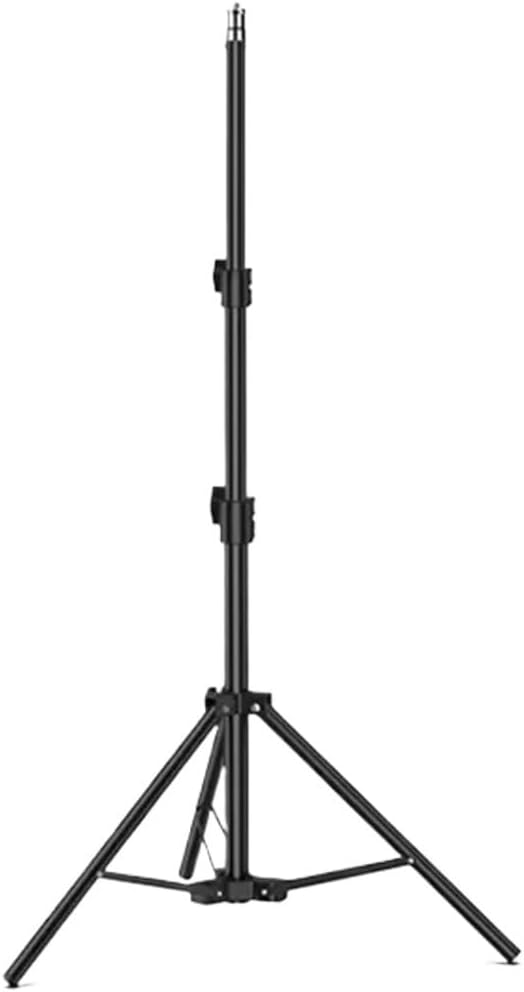 Live Tripod Video Recording Selfie Landing Monpod Foldable 56cm-160cm Extendable Mobile Phone Stand Holder，Compatible for All Camera(with Clamp)