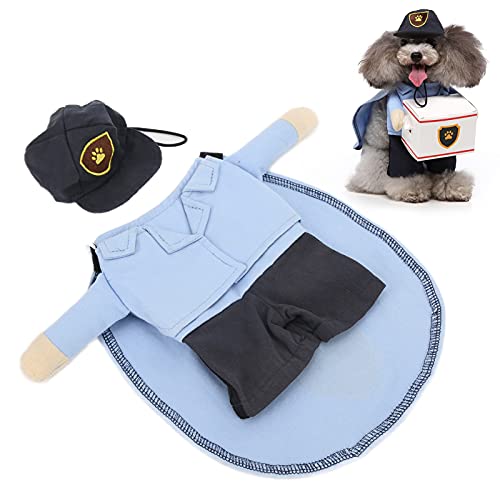 Disfraz de cartero para perro pequeño Shanrya miniatura 7