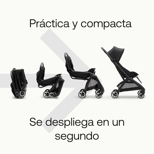 Variante de Bugaboo silla de paseo ligera Butterfly Midnight Black