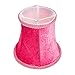LALAFINA Royal Fabric Lampshade Vintage Lamp Shade Burlap Clip On Chandelier Lamp Shade E14 Lampshade for Table Wall Floor Chandelier Lamp, Pink