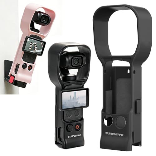 Taoricup DJI Osmo Pocket 4 �Ή� �ی�P�[�X �ی�J�o�[ �����Y�t�[�h DJI Osmo Pocket 4 �Ή� �A�N�Z�T���[ �{�f�B�V�F�� (Black)
