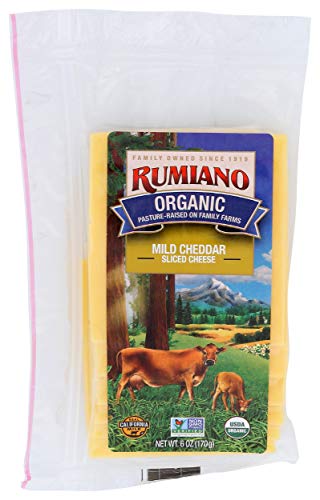 Rumiano Family Cheese Slc Chdr Mild Org, 6 oz