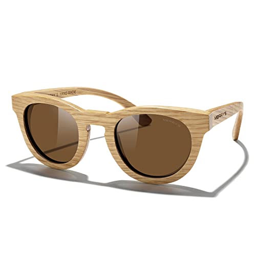 MERRY'S Polarized Wooden Coated Floating Sunglasses Mens/Womens vintage Eyewear S5268