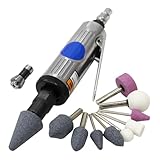 WEIMALL エアーリューター エアーグラインダー セット ツールパワー 砥石10種類付き AIR003
