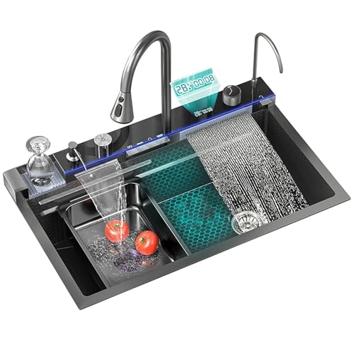 Évier de cuisine de luxe, Cascade de Pluie Volante,...