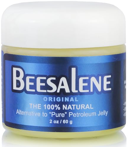 Beesalene Original Unpetroleum - 100% Natural & Hypoallergenic Alternative to Petroleum Jelly - Lips, Hands, Baby, Makeup Remover and More (2 Ounce)