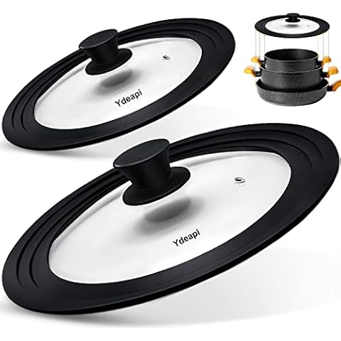 Ydeapi Universal Lids for Pots, Pans & Skillets Cover