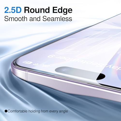 Image of SMARTDEVIL (2+2 Pack HD Clear Screen Protector for iPhone 17 with 2 Camera Lens Protectors, 9H Tempered Glass, Shatter-Resistant, SmartPull Dust & Bubble-Free Install Frame, Case-Friendly