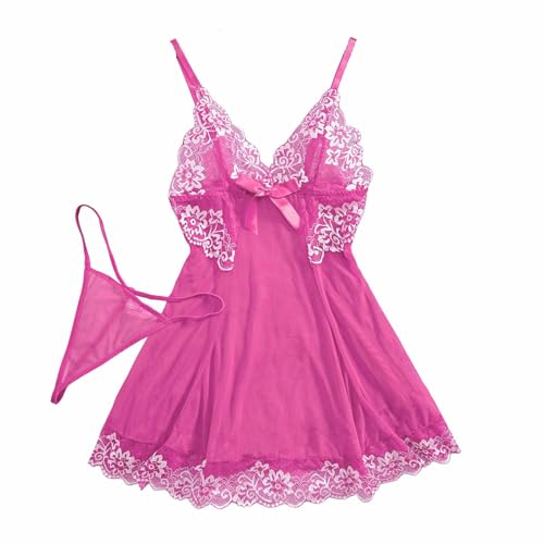 Nuisette transparente femme grande douceur pour se sentir belle et sexy au lit