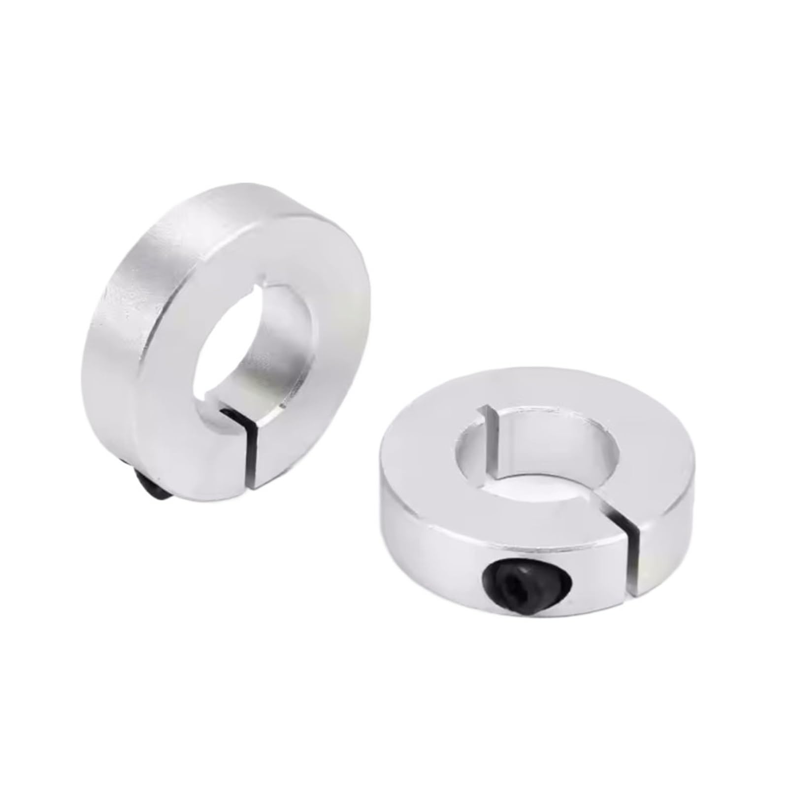 1 Uds. Anillo fijo de tipo abierto, rodamiento de luz, manga de límite, manga de bloqueo, Collar de eje de aluminio con hendidura(40-70-18)