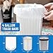 LainNeala Small Trash Bags 4 Gallon, 100 Count Small Garbage Bag Bathroom White Mini Trash Bag Trash Can Liners Unscented Small Garbage Bags for Bathroom Can