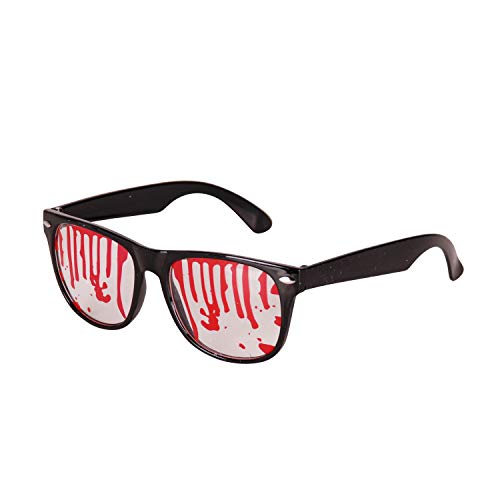 Urban living Déguisement d'halloween - Lunettes ensanglantées - Noir Cover