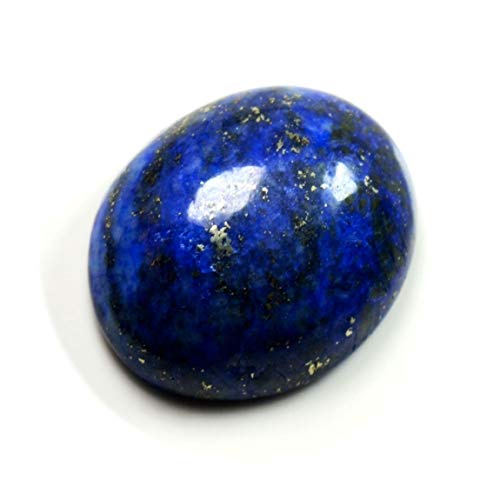 Gemsonclick Original Oval Shape Lapis Lazuli 83 Ct Loose Blue Gemstone For Jewelry Making Cabochon Stone #TOP1