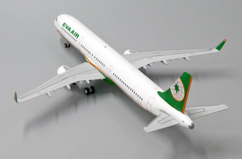 Limox JC Wings Airbus A321-200 Eva Air B-16216 1:200 Modellino di aereo