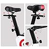 Exercise Bike Stationary, CHAOKE Indoor Cycling Bike with Heavy Flywheel, Comfortable Seat Cushion, Silent Belt Drive, LCD Monitor for Home Gym Cardio Workout Training