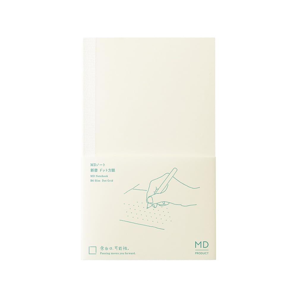 MD Notebook Dot Graph 176-Page Sewn