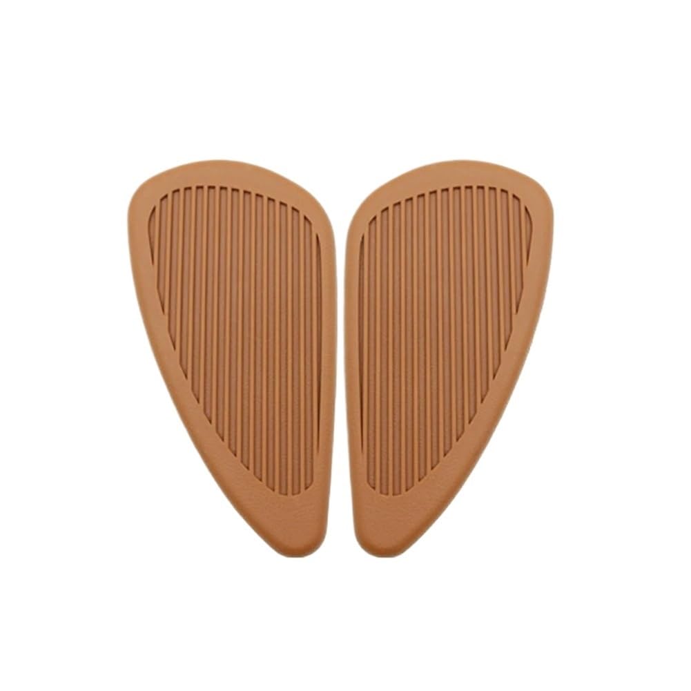 Fuel Tank Protector 2Pcs Motorbike Tank Knee Pad Gas Fuel Motorcycle Stickers Label Decals Protector Sheath Decoration Part