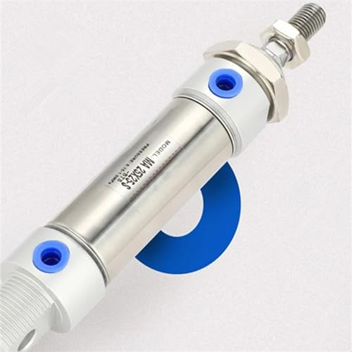 Mini cilindro MA Bore 40 MA40x25-S MA40x50-S de vástago inoxidable resistente 5