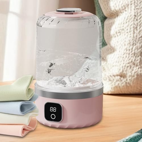 Lave-linge de voyage rechargeable compact | Mini machine à laver sous-vêtements - 3