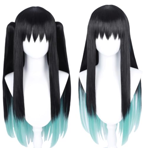 Perruque longue et droite colorée finis les cheveux plats sans volume