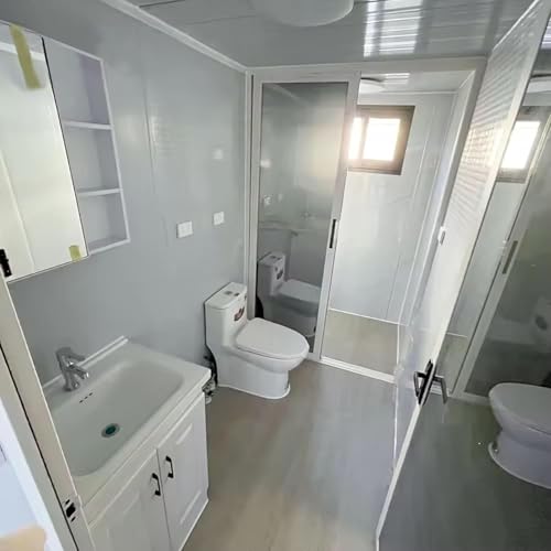 Portable Prefab Tiny Home for Sale, 40ft Modular Home - with 2 Bedrooms, 1 Kitchen & Bathroom, Expandable Container House to Live in for Adults Mobile Foldable House or 3 Bedroom prefab House - Image 6