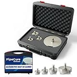 PipeCure Sanicare – Alésoir Ébavureur PVC Professionnel 4 Diamètres (32/40/50/100 mm) – Co...