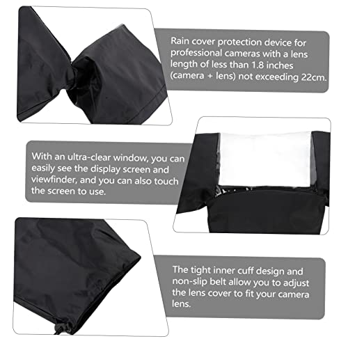 Protector lluvia camara impermeable con material resistente de alta densidad 2
