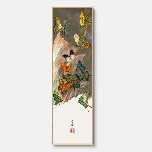 [JUI3N] �A�[�g�p�l�� ���ۉ� 40*120cm ����G �|�X�^�[ �k�� ������� �C���e���A �Ǌ|���A�[�g �݌v4 �A�[�g�t���[�� ���_�� �A�[�g�{�[�h �G�� ������ꂽ �L�����o�X�p�l�� �A�[�g�|�X�^�[ �\�t�@�̔w�i�� �E�H�[���A�[�g ���� �J�^