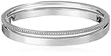Michael Kors Jewelry Hinged Silver Bangle Bracelet