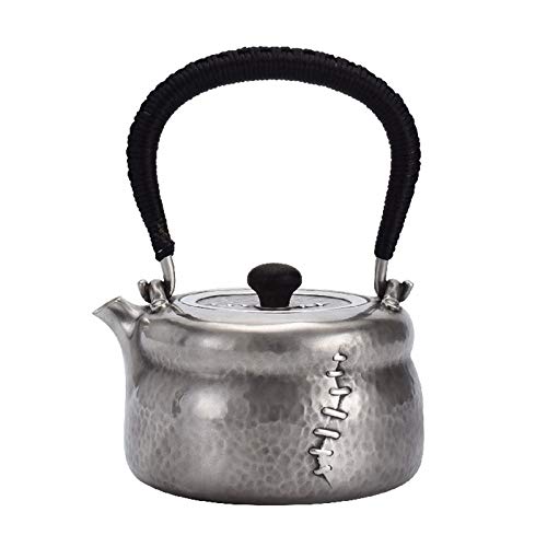 No-Branded Teiera d'Argento hkrstssxj Pure Argento Tea Service Drinkware Collezioni di Cinese Cinese Teaketlet Set Hot…