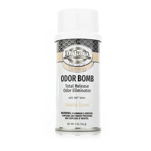 Dakota Odor Bomb Car Odor Eliminator & Air Freshener - Vanilla Scent