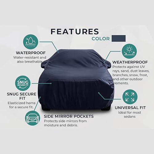Sulfar 100% Water Resistant Car Cover for Tata Indigo CS - Image 5