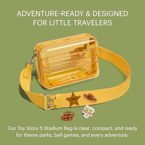 Image of Away Stadium Bag, Stadium-Approved Clear Purse & Crossbody Bag | Clear Stadium Bag for Concerts, Festivals and Sports Events, Compact 5 inch x 3 inch x 7 inch Crossbody Design