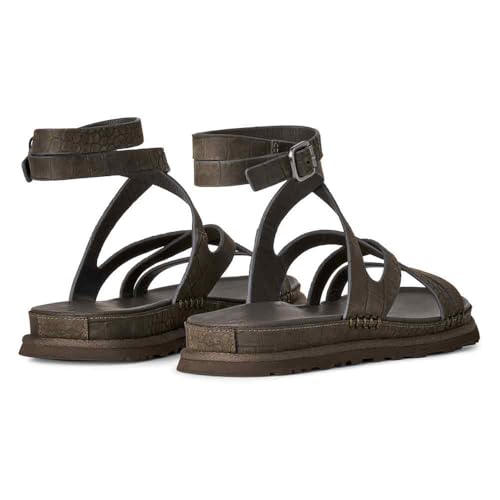 Sandales et nu pieds UGG W Goldengaze Embossed Ankle Wrap pour - vue 6
