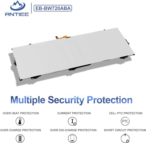 Image of EB-BW720ABA EB-BW720ABE Battery for Samsung ChromeBook Plus V2 XE520QAB | XE521QAB, Chromebook 4 4+ XE310XBA XE350XBA, Galaxy Book 12 SM-W720 SM-W723 W728 W723Q W727V W720N BA43-00390A GH43-04691A