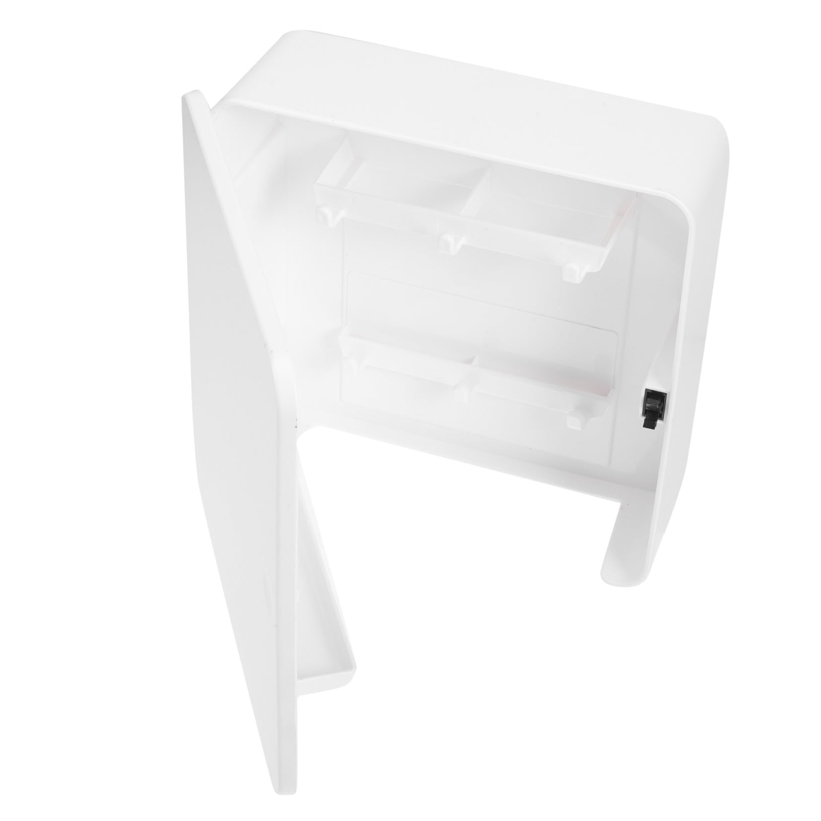 STOBAZA Portachiavi Magnetico in Plastica Bianco per Ingresso Moderno e Organizzazione di Chiavi