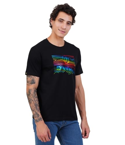 Image of Men's Super Combed Cotton Round Neck Half Sleeve T-Shirt | Soft Breathable Cotton Fabric | Stylish Comfortable Wearfor Men | Quality Regular Fit