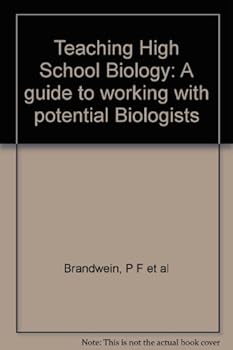 Hardcover Teaching High School Biology: a Guide to Working With Potential Biologists Book