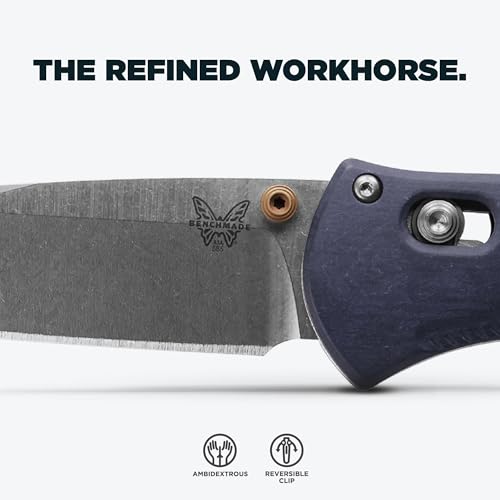 Couteau de poche Benchmade Mini Barrage compact contre les lames usées