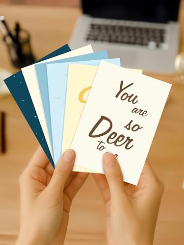 Image of DOODLE You've Got Mail Thank You Notecards - Pack of 12 with Envelopes | Small Blank Greeting Cards for Gifts & Personal Notes
